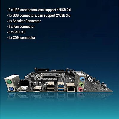 Geonix Motherboard GX-H510 DDR4 10th and 11th Gen CPU DDR4 3 Years Warranty Geonix Motherboard GX-H510 DDR4 10th and 11th Gen CPU DDR4 3 Years Warranty
