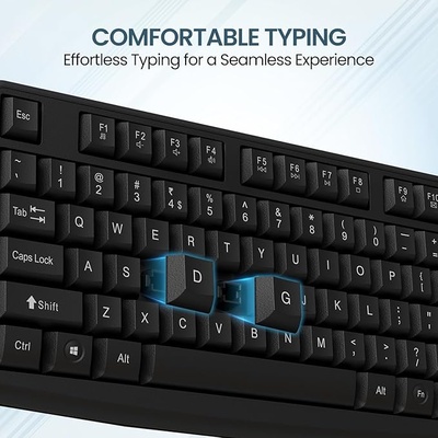 Portronics Ki-Pad 4 USB Wired Keyboard with Fn Multimedia Hotkeys, Full-Size Layout with Num Pad, Ergonomic Design, 1.5m USB Cable, for Laptop, PC, Mac (Black) Portronics Ki-Pad 4 USB Wired Keyboard with Fn Multimedia Hotkeys, Full-Size Layout with Num Pad, Ergonomic Design, 1.5m USB Cable, for Laptop, PC, Mac (Black)