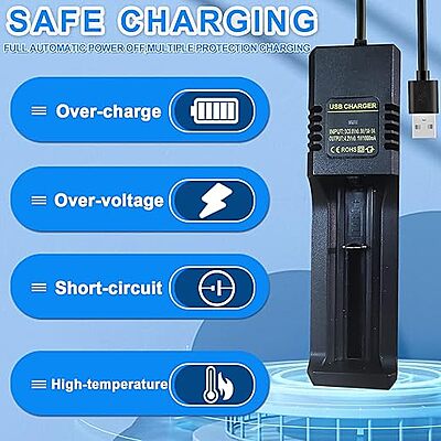 18650 cell charger