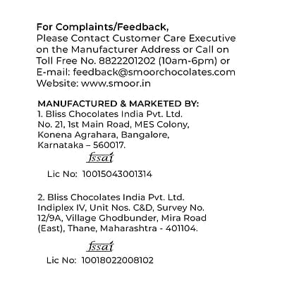 SMOOR Premium Celebration Box Chocolates Gift Pack Special Occasions Box of 12