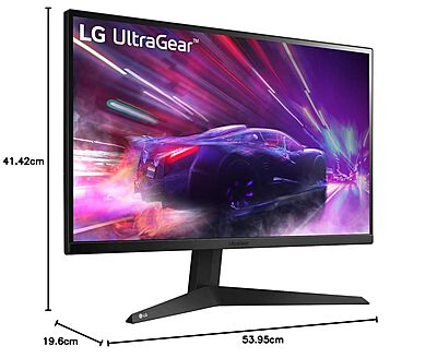 LG, 24" UltraGear Full HD Gaming Monitor, 165Hz Refresh Rate, 1ms MBR, 24GQ50F-B LG, 24" UltraGear Full HD Gaming Monitor, 165Hz Refresh Rate, 1ms MBR, 24GQ50F-B