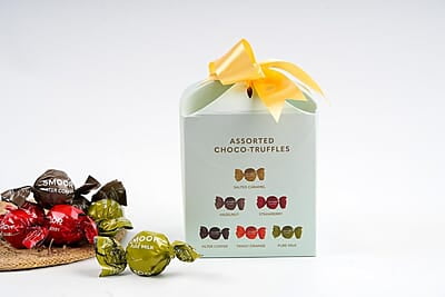 SMOOR Assorted Choco Truffles Box Premium Chocolate Gift BoxSpecial Occasions Box of 16 (224g)