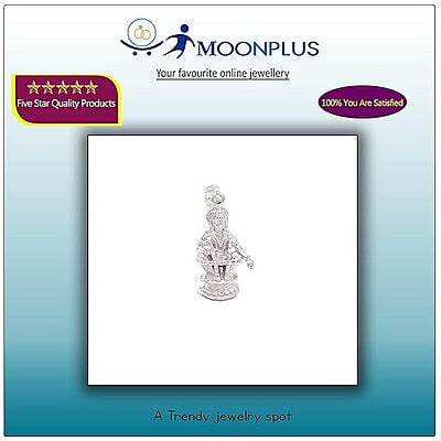 Silver Iyyappan Pendent/Dollar for Men and Women