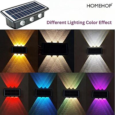Outdoor 6 Led Up and Down Waterproof Wall lamp for Home Decor, Garden, Courtyard, & Balcony Outdoor 6 Led Up and Down Waterproof Wall lamp for Home Decor, Garden, Courtyard, & Balcony