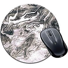 Sublimation Printed Round Gaming Mouse Pad Black White Marble Sarcastic Printed Multicolour Size 8x8 inches Sublimation Printed Round Gaming Mouse Pad Black White Marble Sarcastic Printed Multicolour Size 8x8 inches