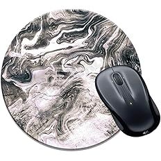Sublimation Printed Round Gaming Mouse Pad Black White Marble Sarcastic Printed Multicolour Size 8x8 inches Sublimation Printed Round Gaming Mouse Pad Black White Marble Sarcastic Printed Multicolour Size 8x8 inches
