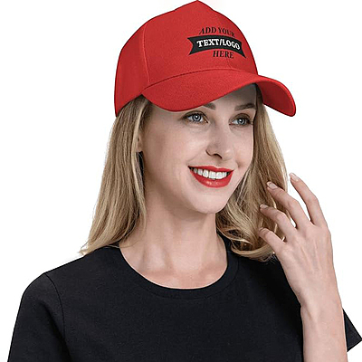Printed Red Caps with Your Name, Logo, Company Name, Image Printed on it. Best Printed Red Caps with Your Name, Logo, Company Name, Image Printed on it. Best