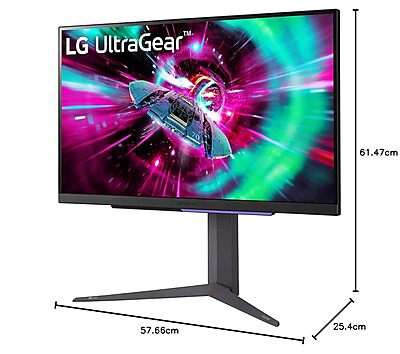 LG 27-inch UltraGear ,UHD 4K Gaming Monitor, 144Hz, 1ms (GtG), AMD FreeSync, HDR400, 27GR93U-B LG 27-inch UltraGear ,UHD 4K Gaming Monitor, 144Hz, 1ms (GtG), AMD FreeSync, HDR400, 27GR93U-B