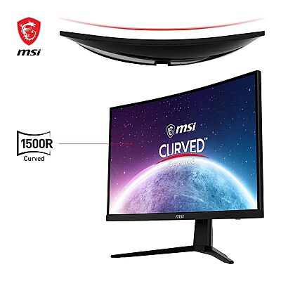 MSI, 23.6 Inch FHD Curved Gaming Monitor, G2422C MSI, 23.6 Inch FHD Curved Gaming Monitor, G2422C