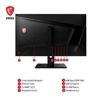 MSI , UHD, 160Hz Gaming Monitor,MAG 322UPF MSI , UHD, 160Hz Gaming Monitor,MAG 322UPF