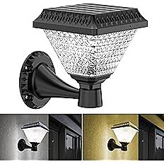 Wall Ruby Solar Light . Garden Solar Light  Waterproof Wall Lamp