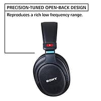 Sony MDR-MV1, Audiophile Headphones for Mixing and Mastering, Studio Monitor Sound for Neutral Frequency Response, Excellent Wearing Comfort, Spatial Sound Creation - Over Ear Sony MDR-MV1, Audiophile Headphones for Mixing and Mastering, Studio Monitor Sound for Neutral Frequency Response, Excellent Wearing Comfort, Spatial Sound Creation - Over Ear