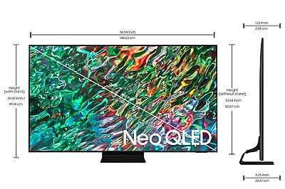 Samsung 163 cm (65 inches) 4K Ultra HD Smart Neo QLED TV QA65QN90BAKLXL