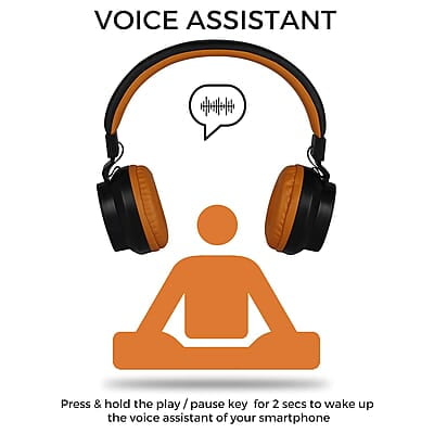 Zebronics-Bang over the ear headphones with Foldable Design and Bluetooth v5.0 headphones, Providing up to 20h* Playback