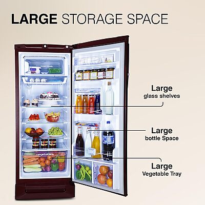 Godrej 234 L 3 Star 24 Advanced Capillary Technology Direct Cool Single Door Door Refrigerator