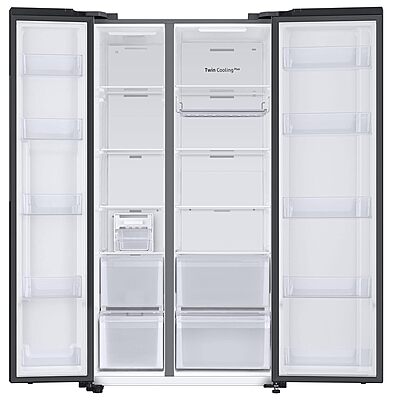 Samsung 653 L, 5 Star, Frost Free, Double Door, Convertible 5-in-1 Digital Inverter, Side By Side AI Enabled Smart Refrigerator with WiFi