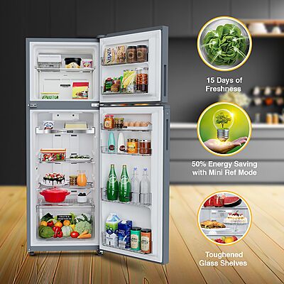 Whirlpool 325 L 3 Star Intellifresh Inverter Frost Free Double Door Refrigerator