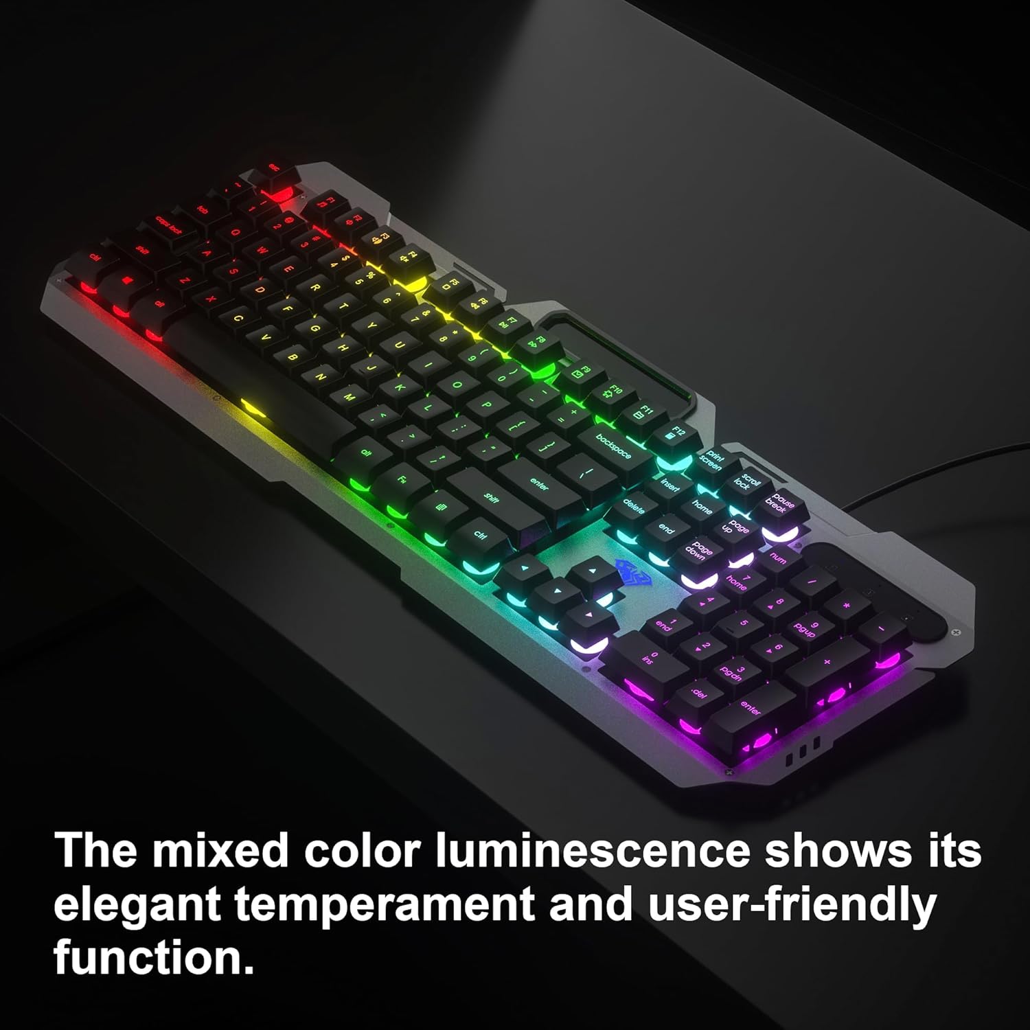 Open Box Aula F2023 Combo Wired USB Gaming mouse & keyboard (Black) Open Box Aula F2023 Combo Wired USB Gaming mouse & keyboard (Black)