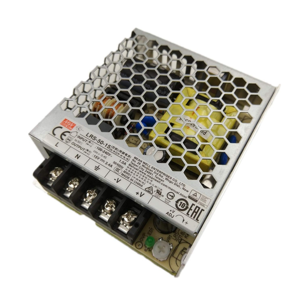 LRS-75-12 Mean Well 12V 6A 72W Metal Power Supply SMPS