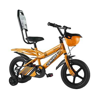Lifelong Juniors Ride Cycle 14T with Training Wheel, Mudguard for Boys and Girls