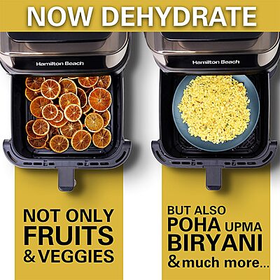 Hamilton Beach Digital Air Fryer, 1700W Power, 7.2L Capacity