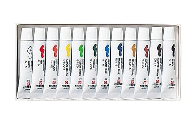 SAKURA TRANSPARENT WATERCOLOR, SET OF 12 ASSORTED COLORS SAKURA TRANSPARENT WATERCOLOR, SET OF 12 ASSORTED COLORS