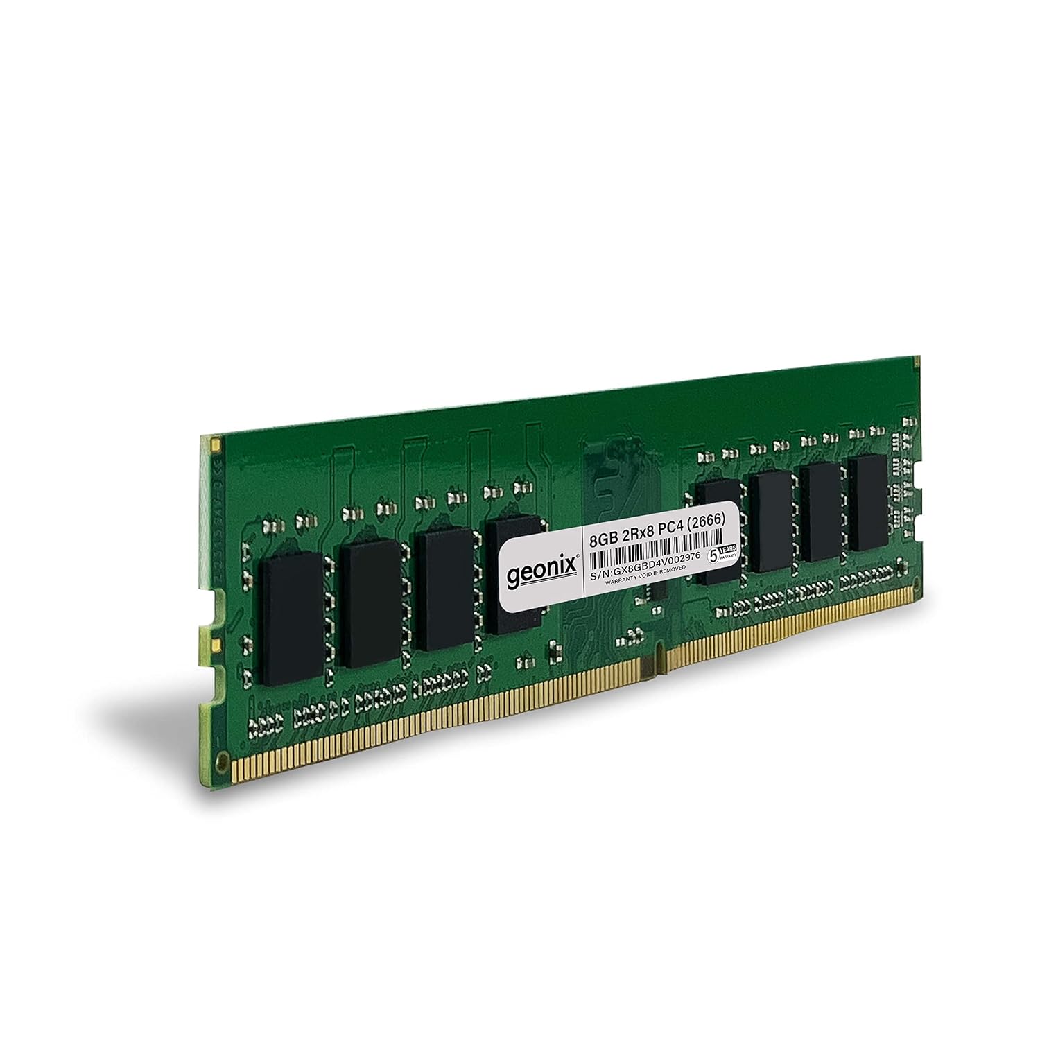 Geonix 8GB DDR4 2666 MHz RAM, (8x2) IC, 288 Pin, 5 Years Warranty, GX-8GBD4-16IC
