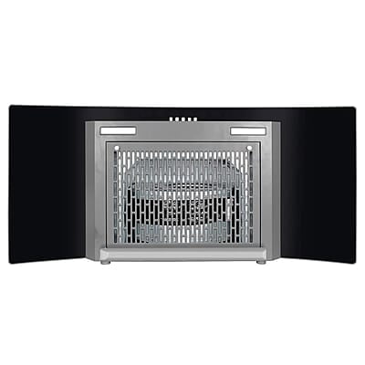 Faber 90 cm 1100 m³/hr Auto-Clean curved glass Kitchen Chimney (HOOD ACE PRO HC PB BK 90, Filterless technology