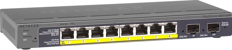 Netgear GS 110TP Port Switch Netgear GS 110TP Port Switch
