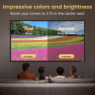 Tonzo ALR 16:9 Projector Screen (133 Inch) Tonzo ALR 16:9 Projector Screen (133 Inch)