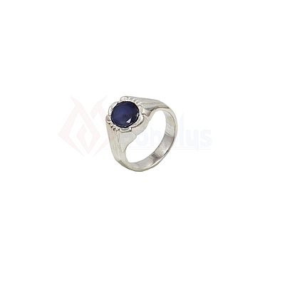 92.5 Sterling Silver Ring Gemstone blue stone Men 92.5 Sterling Silver Ring Gemstone blue stone Men