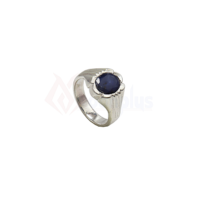 92.5 Sterling Silver Ring Gemstone blue stone Men 92.5 Sterling Silver Ring Gemstone blue stone Men
