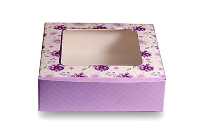 Qson Brownie Box For 4 - Size 6.5x5x2 inch