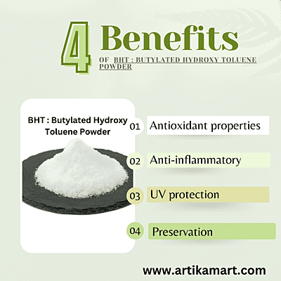 BHT : Butylated Hydroxy Toluene Powder BHT : Butylated Hydroxy Toluene Powder
