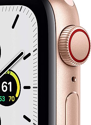New Apple Watch SE (GPS, 40mm) - Gold Aluminum Case with Pink Sand Sport Band New Apple Watch SE (GPS, 40mm) - Gold Aluminum Case with Pink Sand Sport Band