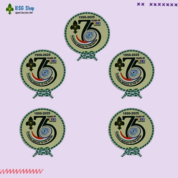 75 Years of BSG - Badge Printed 75 Years of BSG - Badge Printed