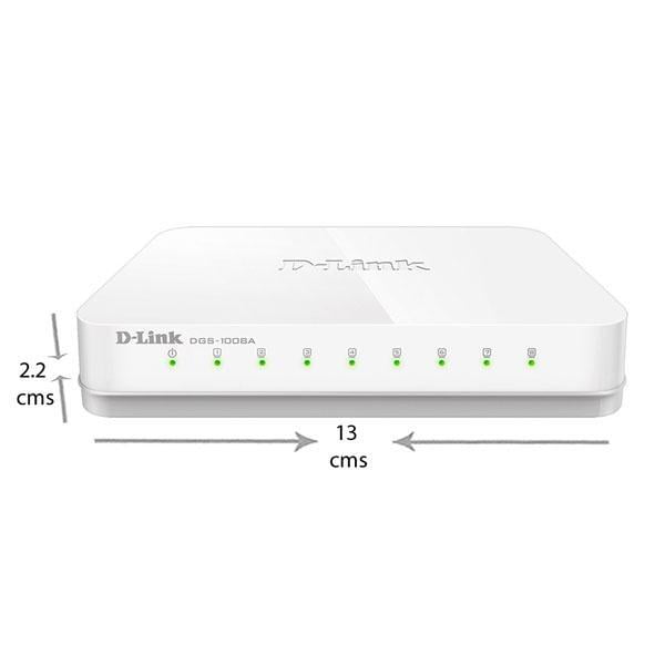 D-Link 8-Port 10/100 MBPS Desktop Switch D-Link 8-Port 10/100 MBPS Desktop Switch
