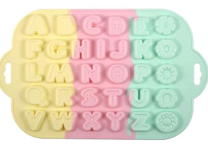 Alphabet  silicon Mould