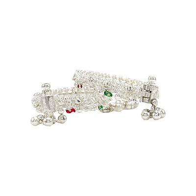 Silver Anklets for Babies/salangai muthu kolusu