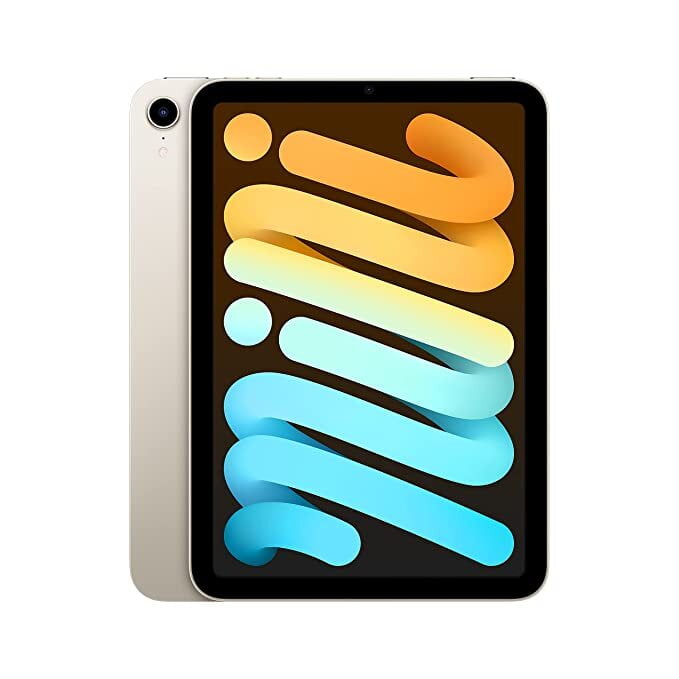 2021 Apple iPad Mini with A15 Bionic chip (Wi-Fi, 64GB) - Starlight (6th Generation) 2021 Apple iPad Mini with A15 Bionic chip (Wi-Fi, 64GB) - Starlight (6th Generation)
