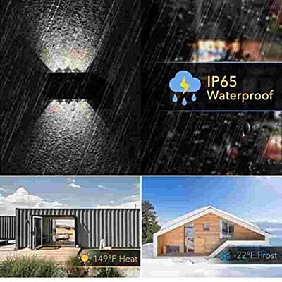Jaguar 8 lence solar up down wall light Outdoor Solar Waterproof for Fence Jaguar 8 lence solar up down wall light Outdoor Solar Waterproof for Fence