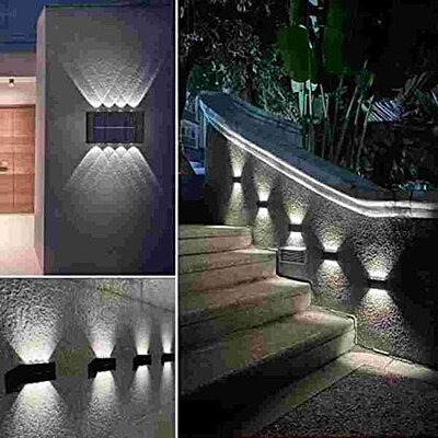 Jaguar 8 lence solar up down wall light Outdoor Solar Waterproof for Fence Jaguar 8 lence solar up down wall light Outdoor Solar Waterproof for Fence