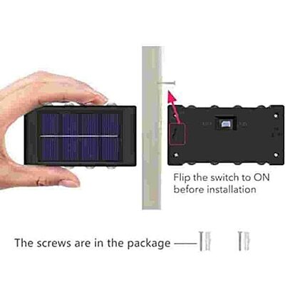Jaguar 8 lence solar up down wall light Outdoor Solar Waterproof for Fence Jaguar 8 lence solar up down wall light Outdoor Solar Waterproof for Fence
