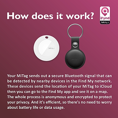 MiTag with Keychain: Pet Anti Loss Device MiTag with Keychain: Pet Anti Loss Device