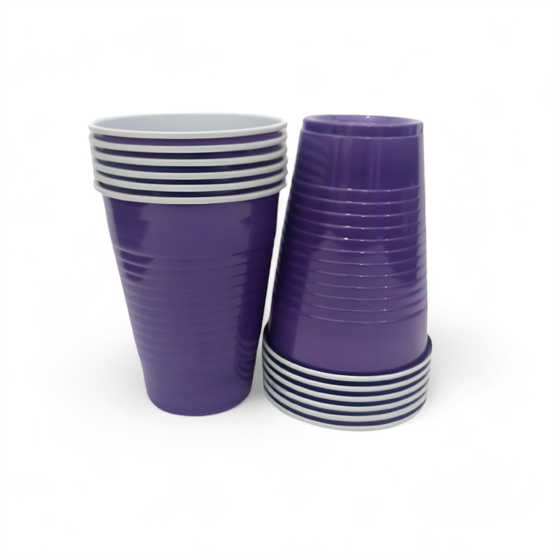 450ml -Set of 30 Purple Pong Glasses | Beer Pong | Drinking Glass for New Year Bachelor Retirement Wedding Adults Parties & Games | Party Supplies | Reusable 450ml -Set of 30 Purple Pong Glasses | Beer Pong | Drinking Glass for New Year Bachelor Retirement Wedding Adults Parties & Games | Party Supplies | Reusable