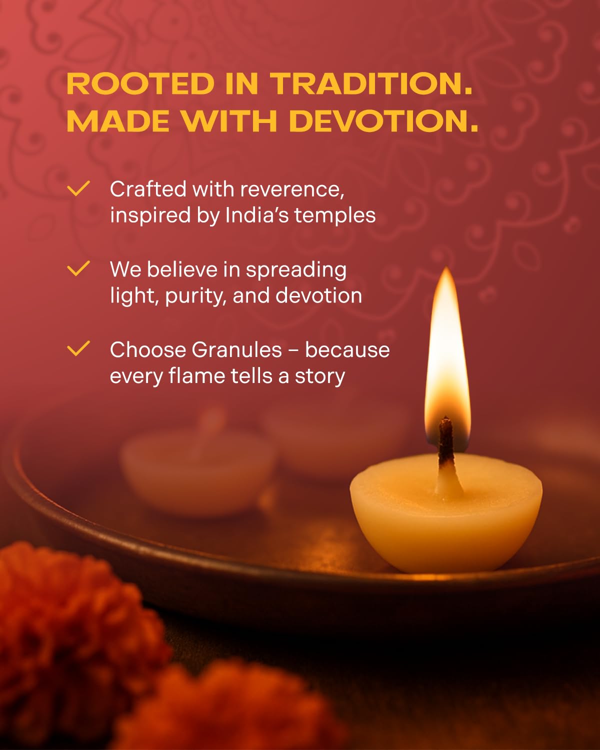 GRANULES Ghee Diya for Puja  100 Pieces  (pack of 1) GRANULES Ghee Diya for Puja  100 Pieces  (pack of 1)