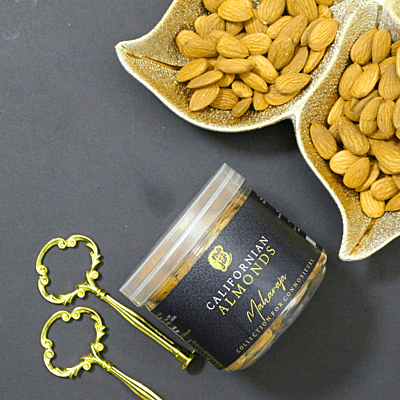 Nuts in a Jar Maharaja Californian Almonds 250 Grams Nuts in a Jar Maharaja Californian Almonds 250 Grams