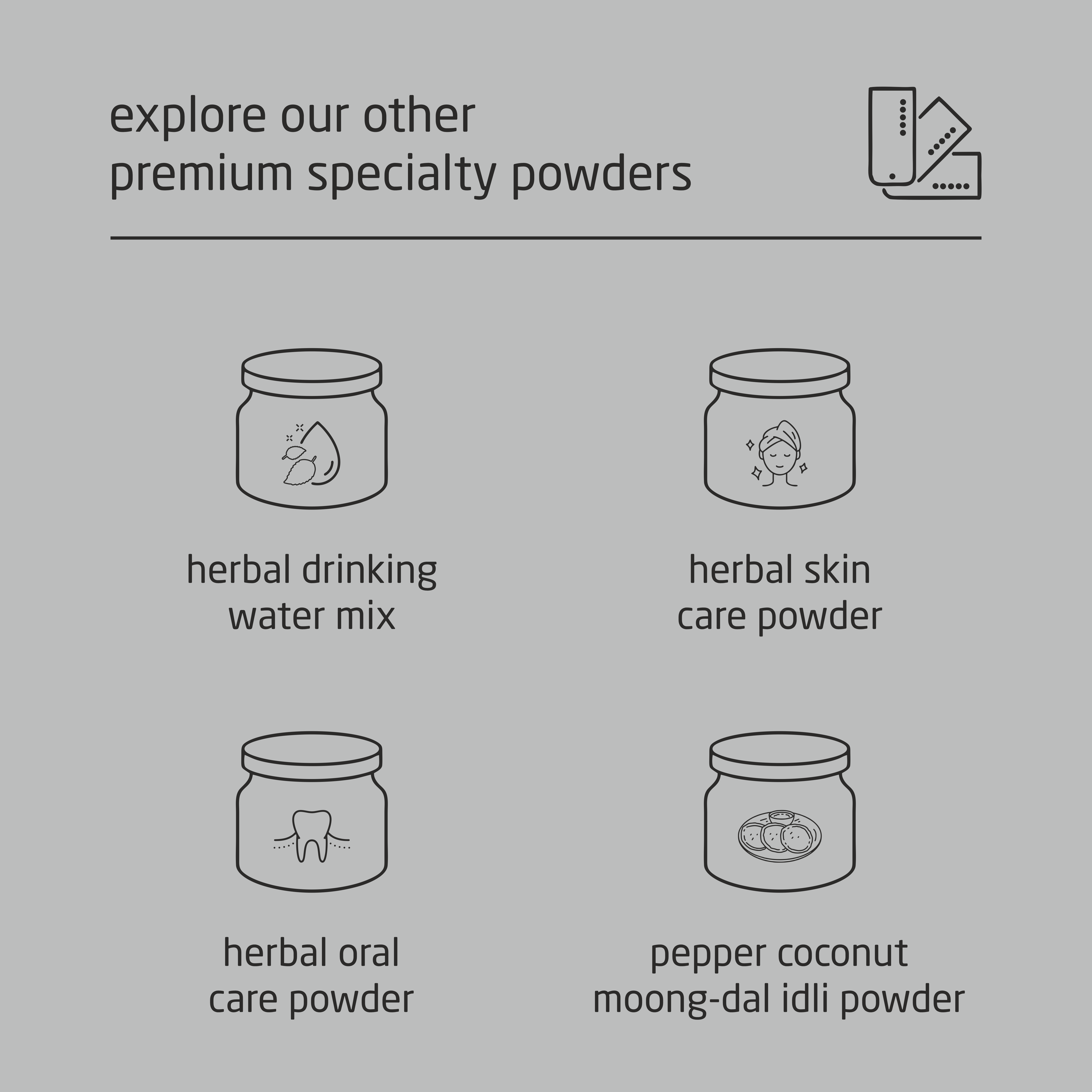 Super Premium Herbal Hair Care Powder - 100g Super Premium Herbal Hair Care Powder - 100g