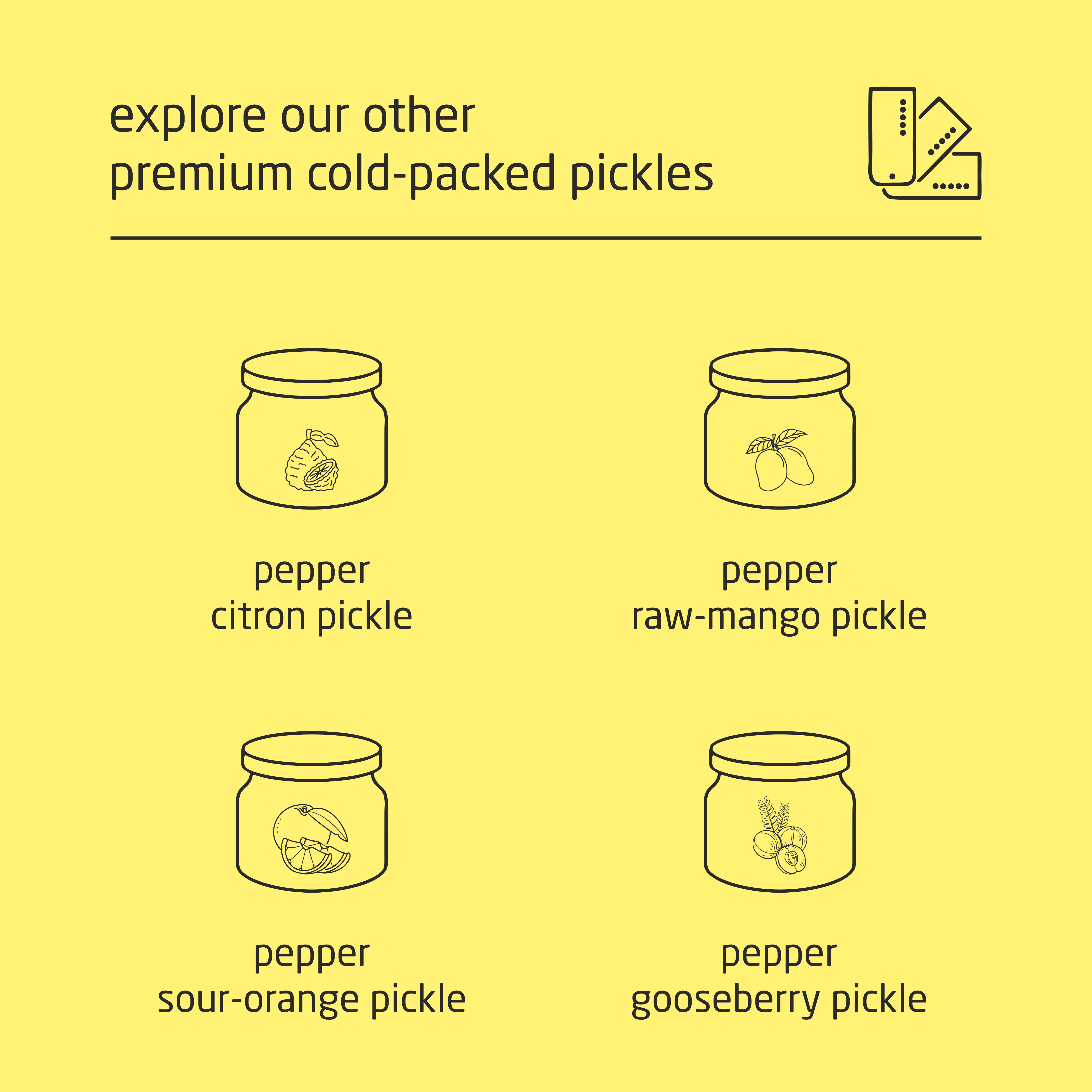 Premium Cold-Packed Pepper Lime Pickle – 185g Premium Cold-Packed Pepper Lime Pickle – 185g