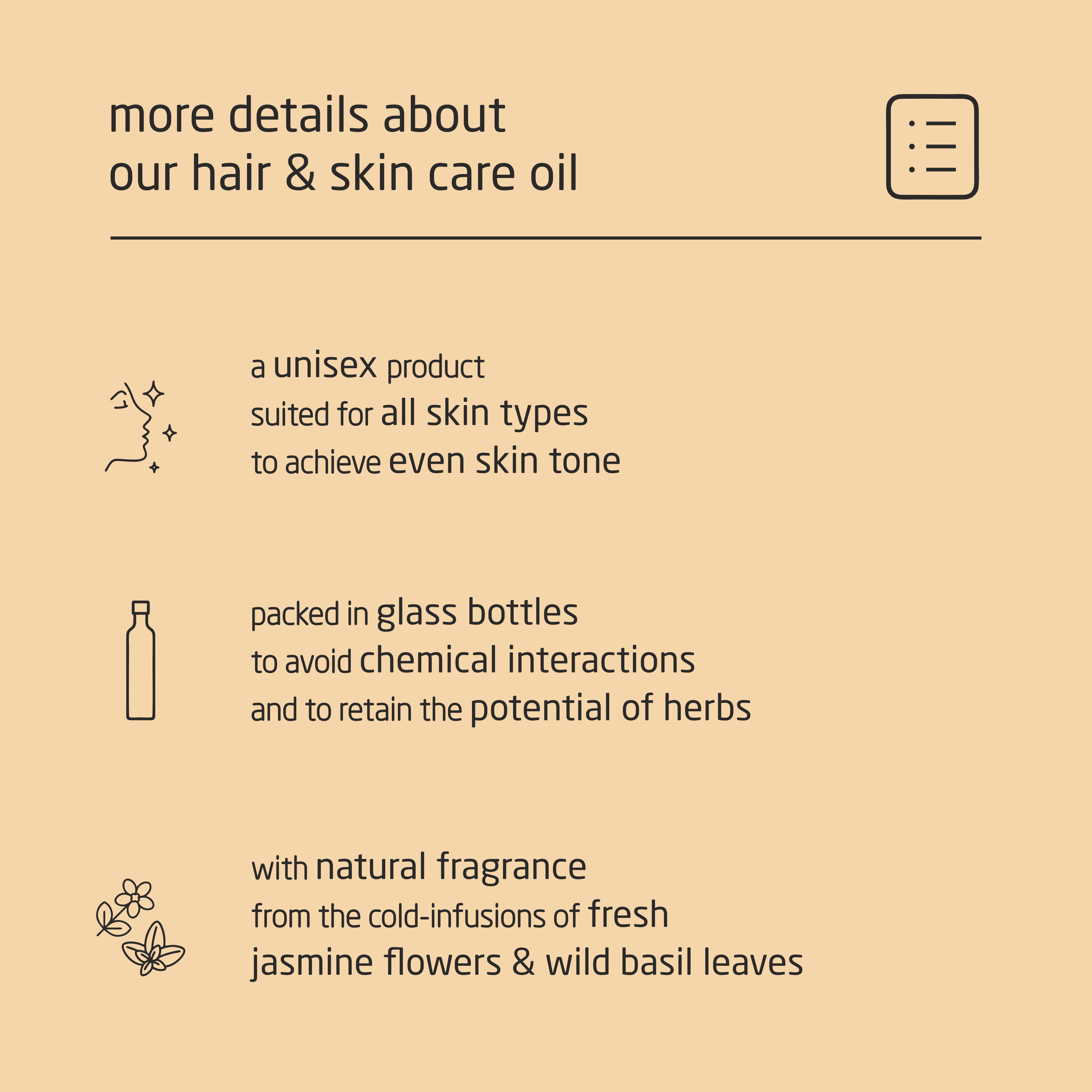Premium Herbal Cold-Infused Hair & Skin Care Oil - 100ml Premium Herbal Cold-Infused Hair & Skin Care Oil - 100ml